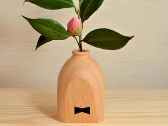 一輪挿し　「桧の紳士」　木を愛でるの画像