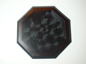 縄文の八角盆の画像