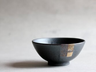 黒釉飯碗(大)の画像