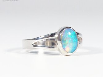 Opal Ring：【一点もの】銀９２５オパールリングの画像