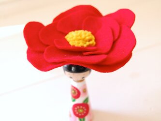 ＊あなたの為に咲く花＊指人形・hand puppet［７５］の画像