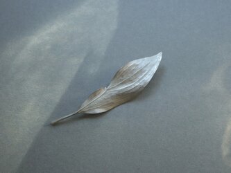 Leaf brooch Silver925の画像