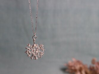 Silver necklace「Shadow」の画像