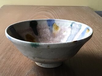 欅灰三彩茶碗の画像