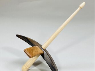 ターキッシュスピンドル　紡ぎ道具　シャムガキの画像