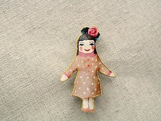薔薇乙女ブローチの画像
