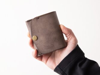 BRIDLE  二つ折り財布／ チョコ※受注製作の画像