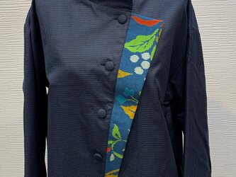 ジャケット（着物リメイク）（男大島）の画像