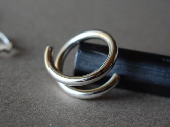 スプリットリング　ツルツル　極太　sv９２５の画像