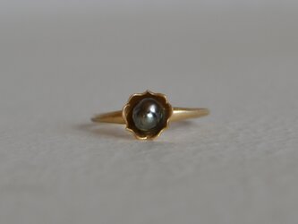 Frill keshi pearl ringの画像