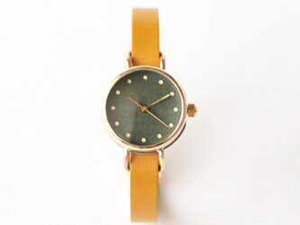iroha 岩椿 真鍮シンプルケース（受注生産）| ハンドメイド腕時計の画像