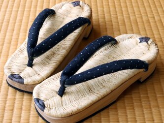『日光下駄』8寸(約24～25cm)■栃木県の伝統工芸品■手仕事一点物【オーダー可・サイズ違いも制作できます】の画像