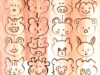 動物パズルの画像