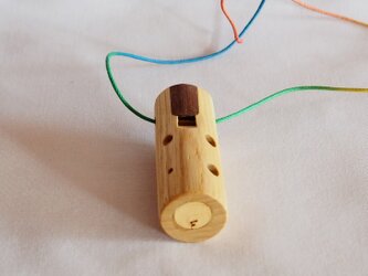 栓（セン）の木のオカリナ　ソプラニーノF管　の画像
