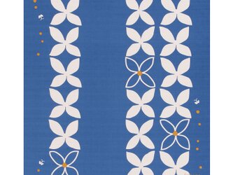風呂敷　ふろしき　kotoima　ハナ　90cm×90cm　綿100％　青の画像