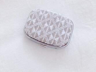 ピルケース〈りぼん×四角〉の画像