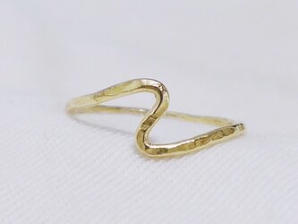 Edge ring（槌目・真鍮）の画像