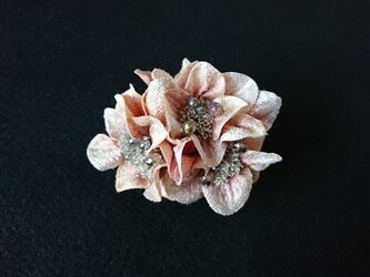 velvet petal corsage ( モーヴピンク )の画像
