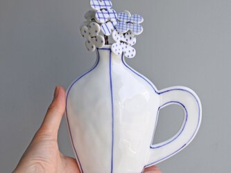 磁器で出来たお花【ご予約品】の画像