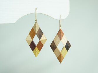 Wood Crystal　ダイヤピアス・イヤリングの画像