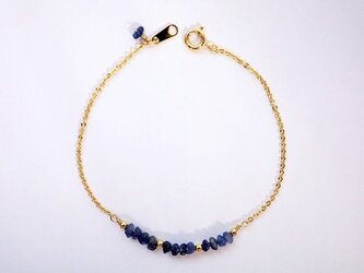 ロイヤル/ブルーサファイアブレスレット Royal Blue sapphire Bracelet B0057の画像