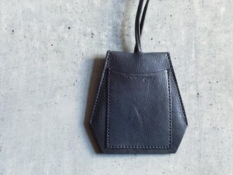 W KEY &PASS STRAP NAVYの画像