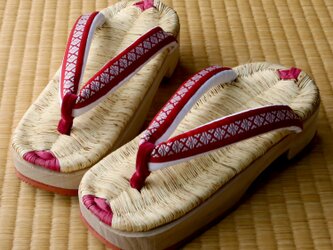 『日光下駄』7寸5分(約22.5～23.5cm)■栃木県の伝統工芸品■手仕事一点物【オーダー可・サイズ違いも制作できます】の画像