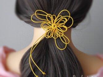 ヘアゴム「頰、光トモレ」の画像