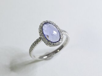 Tanzanite & Diamond Ringの画像