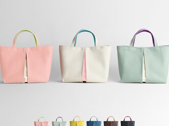 KOSHO ougi pleats 帆布 トートバッグ YS