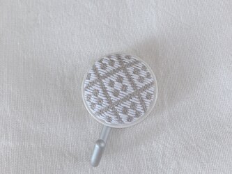 再＊マグネットフック〈うろこ形×布色①〜④〉の画像