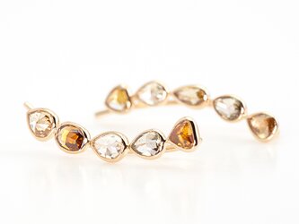 Diamond ear climber / Lineの画像