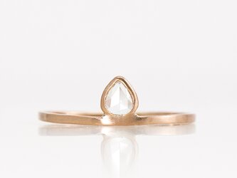 Rosecut diamond ring / Lotus budの画像