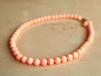 サンゴのプリンセスネックレス