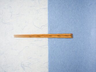 匠久箸（しょうきゅうばし）　国産欅材の画像