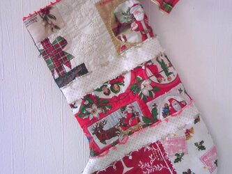 クリスマス・ソックス　Christmas stockingの画像