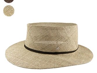 夏素材　和紙織のカンカン帽～Japan Paper Canotier Hat～の画像