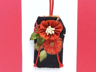 （ダリア）元巫女が作る花のお守り袋の画像