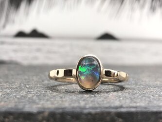 Opal Ring of Ripple Arm "キラキラ輝くアームのオパールのリング”の画像