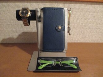 新作　腕時計、スマホ、眼鏡、キースタンド　ブラック　No.210504の画像