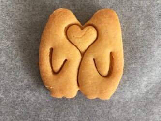 ペンギンハート　クッキー　型の画像