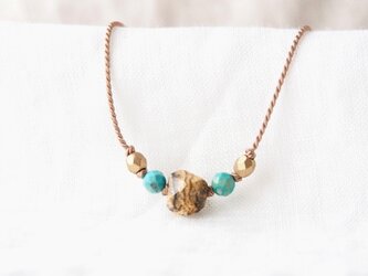 Earth＆Ocean（short necklace）の画像