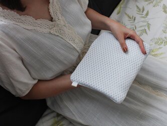 Art＆Earth（温冷マルチピロー 夏用冷感カバー）ボディケア 消臭 調湿 天然シラス 電子レンジ 冷凍庫の画像