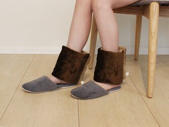 Art＆Earth（アンクルウォーマー）電子レンジ 蒸気 あったか むくみ取り ボディケア 足首 冷えとり 妊活の画像