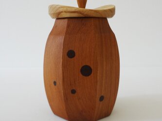 八角樽型茶器／アサダの画像