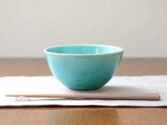 トルコ青釉の飯碗 ＊ Mediumの画像