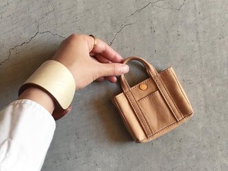 MINI CARD BAG NATURALの画像