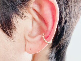 ◇ dot  ◇ 金色のイヤーカフ　14kgf ear cuffの画像