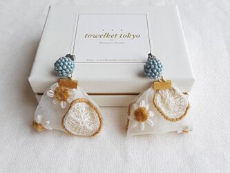 【刺繍ピアス】Lemonの画像