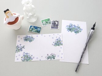 一筆箋 すみれの画像